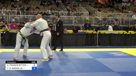 KEVIN FRANCIS RITTER vs CHARLES D. MASON JR 2024 Pan Jiu Jitsu IBJJF Championship
