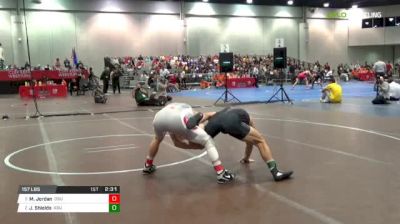 157lb Semifinal - Micah Jordan, Ohio State vs Josh Shields, Arizona State