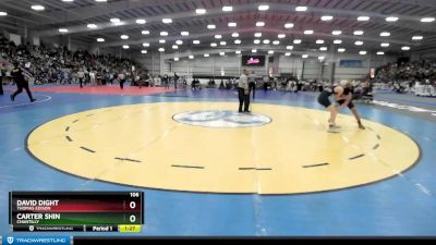 106 lbs Quarterfinal - Carter Shin, Chantilly vs David Dight, Thomas Edison