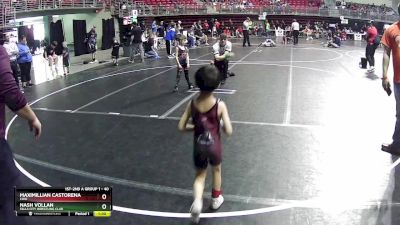 40 lbs Round 5 - Nash Vollan, Falls City Wrestling Club vs Maximillian Castorena, CWO