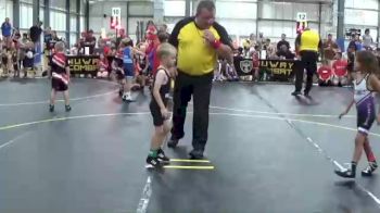 44 lbs Round 5 (6 Team) - Ezra Taussig, Missouri Gold vs Liam Pao, Untouchables Purple