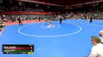 120 lbs D2/d3 - Semi-finals (sat 10:00am.) - Isaac Jerabek, Luxemburg-Casco vs Logan Olson, Evansville