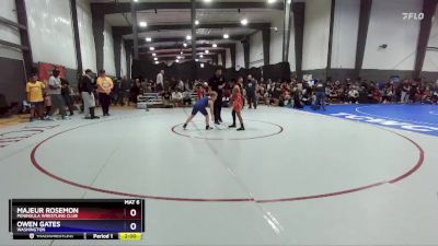 93 lbs Round 3 - Owen Gates, Washington vs Majeur Rosemon, Peninsula Wrestling Club