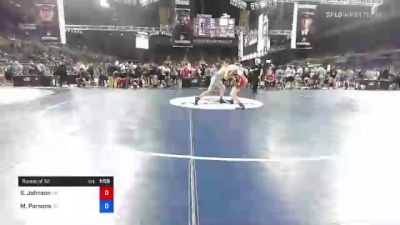 182 lbs Round Of 32 - Spencer Johnson, Alaska vs Mason Parsons, South Carolina