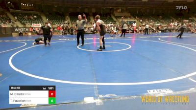 115 lbs Round Of 16 - Mario DiBella, NFWA vs Tanner Paustian, Moen Wrestling Academy