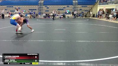 120 lbs Quarterfinal - Jake Tamai, Mount Saint Joseph vs Cayden Farver, Loyola-Blakefield