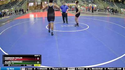 287 lbs Round 1 (4 Team) - Harrison Taylor, North Valley vs Allen Rodriguez, Riverside