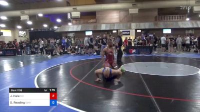 78 kg Quarters - Justin Hale, 512 Outlaw Wrestling vs Samuel Reading, Idaho