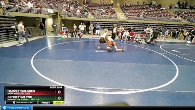 139 lbs 1st Place Match - Harvey Walgren, Delta Wrestling Club vs Brodey Wilcox, Natrona Colts Wrestling Club