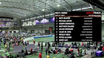 Men's 3k, Heat 2