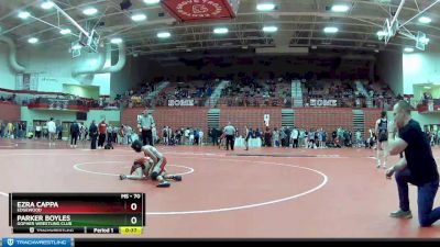 70 lbs Cons. Round 3 - Ezra Cappa, Edgewood vs Parker Boyles, Gopher Wrestling Club