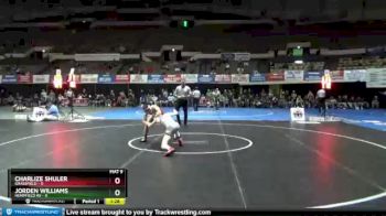106 lbs Fri 9 - Jorden Williams, Hempfield HS vs Charlize Shuler, Grassfield