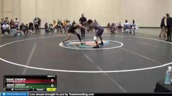 135 lbs Round 2 (6 Team) - Isaac Church, Alpha Dogz Elite vs Adam Visram, Panther Wrestling Club