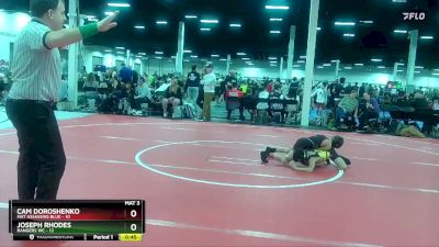 64 lbs Round 5 (10 Team) - Cam Doroshenko, Mat Assassins Blue vs Joseph Rhodes, Rangers WC