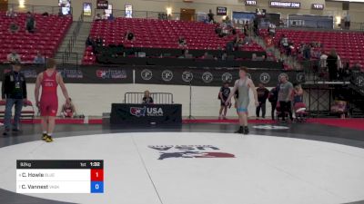 92 kg Cons 8 #2 - Cason Howle, Blue Chip Wrestling Club vs Carter Vannest, Vasky Bros\Pitman Wrestling Club