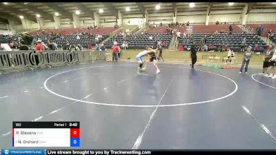 160 lbs Cons. Semi - Nicholas Orchard, Sanderson Wrestling Academy vs Preston Stevens, Sanderson Wrestling Academy