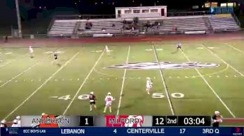 Replay: Milford vs Anderson | Mar 18 @ 7 PM