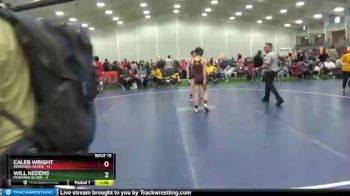 95 lbs Round 5 (6 Team) - Caleb Wright, Nebraska Silver vs Will Nedens, Montana Silver