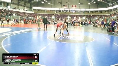 138 lbs Champ. Round 2 - Joseph Lamberti, Tottenville-PSAL vs Ezra Swisher, Bellefonte Area Hs