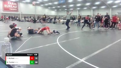 130 lbs Round 6 (10 Team) - Tobin McNair, Wolfpack WC vs Noah Tucker, Rebellion