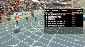 Boys' 4x100m Relay, Final - Age 8 & Under