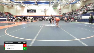 140 lbs Cons. Round 2 - Gabriela Dawson, Mahomet Seymour vs Dru Hyde, Macomb