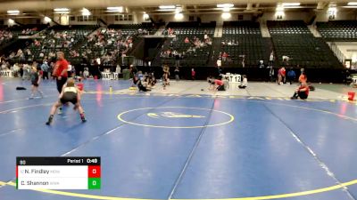 90 lbs 5th Place Match - Noah Findley, Midwest Destroyers Wrestling vs Cole Shannon, Warrior Wrestling Academy