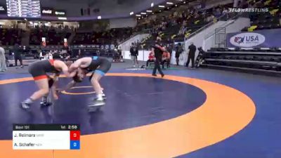 97 kg Prelims - Joseph Reimers, Nebraska Golden Eagles Wrestling Club vs Austin Schafer, New York Athletic Club