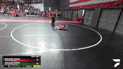 65 lbs Cons. Round 4 - Rosalee Mumm, IGH Youth Wrestling vs Daylynn Schuh, Wrestling Factory