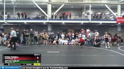 92 lbs Round 2 (8 Team) - Kiptyn Carley, Ranger WC vs Titan Powell, Roughhouse