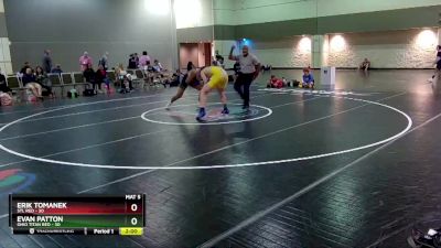 220 lbs Round 3 (16 Team) - Erik Tomanek, STL Red vs Evan Patton, Ohio Titan Red