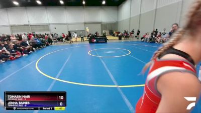 112 lbs Placement Matches (16 Team) - Sky Langewicz, Michigan Blue vs Senna Grassman, Tennessee Red