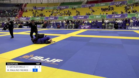 FREDY SATHLER MELO vs MARCONDES PAULINO FREIRES DE BAR 2024 Brasileiro Jiu-Jitsu IBJJF