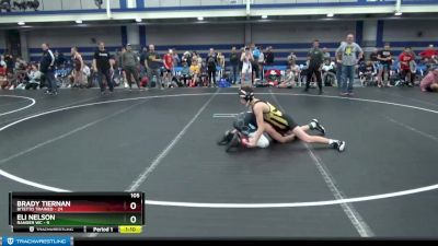 105 lbs Round 1 (8 Team) - Eli Nelson, Ranger WC vs Brady Tiernan, Bitetto Trained