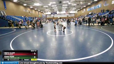 40-41 lbs Round 3 - Evan Fenn, Cougars Wrestling Club vs Metz Cluff, Sons Of Atlas