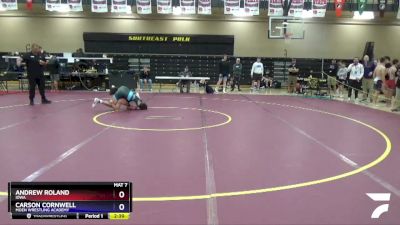 145 lbs Cons. Round 2 - Andrew Roland, Iowa vs Carson Cornwell, Moen Wrestling Academy