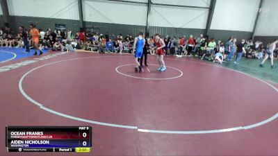 138 lbs Cons. Round 3 - Ocean Franks, FordDynastyWrestlingClub vs Aiden Nicholson, Washington