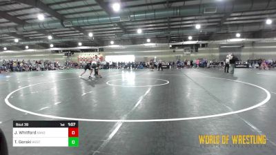 115 lbs Round Of 32 - Joe Whitford, Sanderson Wrestling Academy vs Thomas Gorski, Westshore Wrestling Club