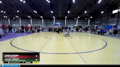 90 lbs Cons. Round 7 - Mason Wright, Southern Idaho Wrestling Club vs Jaxon Hansen, Ririe Jr Highschool