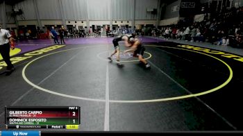 157 lbs Round 1 (16 Team) - Dominick Esposito, Southlake Carroll vs Gilberto Carpio, El Paso Franklin