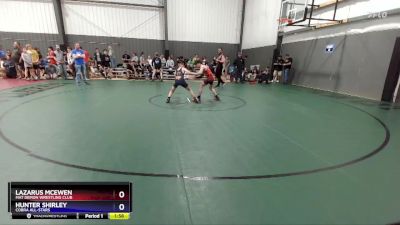 94-10 lbs Round 3 - Lazarus McEwen, Mat Demon Wrestling Club vs Hunter Shirley, COBRA ALL-STARS