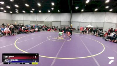 120 lbs Round 3 (8 Team) - Dru Ayala, Iowa vs Seth Mendoza, Illinois