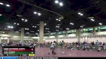 114 lbs Round 4 (10 Team) - Emily Rivera, Wildcat Nation vs Mary-Katherine Joseph, SD Fire
