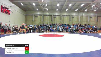 222 lbs Consi Of 16 #2 - Jacob Robledo, Wasco vs Emilio Ayala, Kingsburg