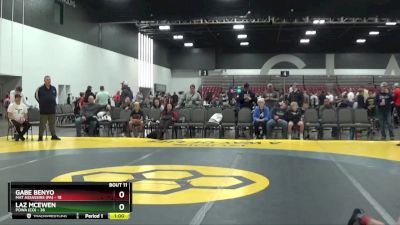 85 lbs Round 3 (8 Team) - Laz McEwen, POWA (CO) vs Gabe Benyo, Mat Assassins (PA)