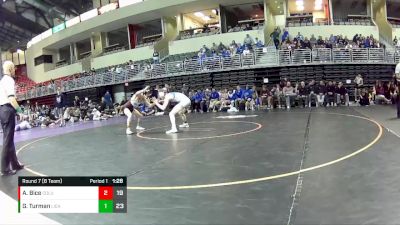 132 lbs Round 7 (8 Team) - Gabe Turman, Lincoln East vs Adrian Bice, Columbus