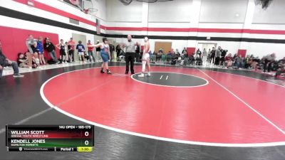 165-175 lbs Round 1 - William Scott, Odessa Youth Wrestling vs Kendell Jones, Hamilton Hornets