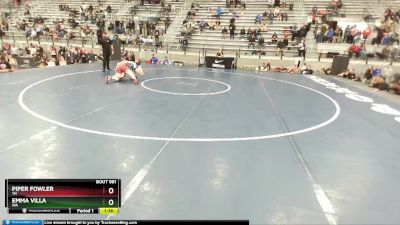 73 lbs Semifinal - Piper Fowler, TN vs Emma Villa, WA