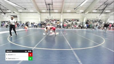 125 lbs Round Of 16 - Caleb Smith, Nebraska vs Dayton Delviscio, Navy