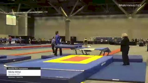Nikita Mittal - Double Mini Trampoline, Springtime T&T - 2021 USA Gymnastics Championships